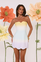 Dewdrop Ombre Mini Dress
