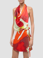 Liora Silk Mini Dress
