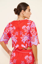 Porcelain Garden Skirt Set