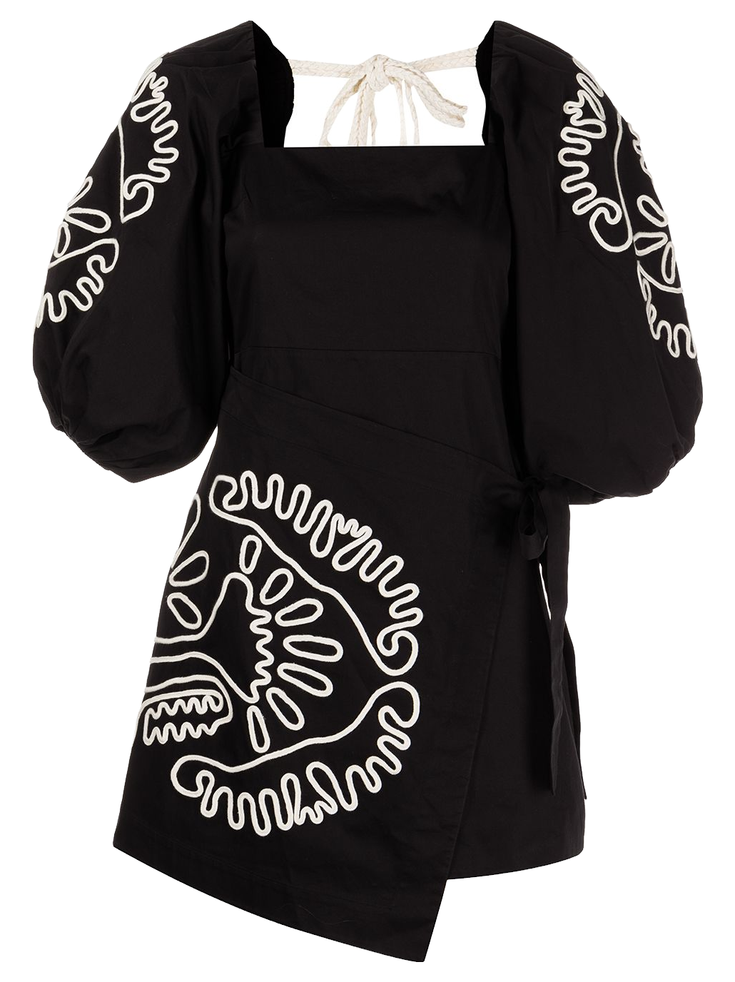 Vallini Wrap Mini Dress