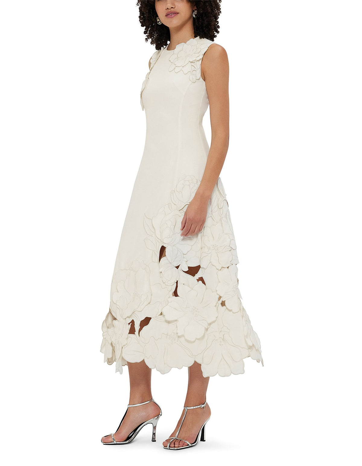 Cleo Applique Midi Dress
