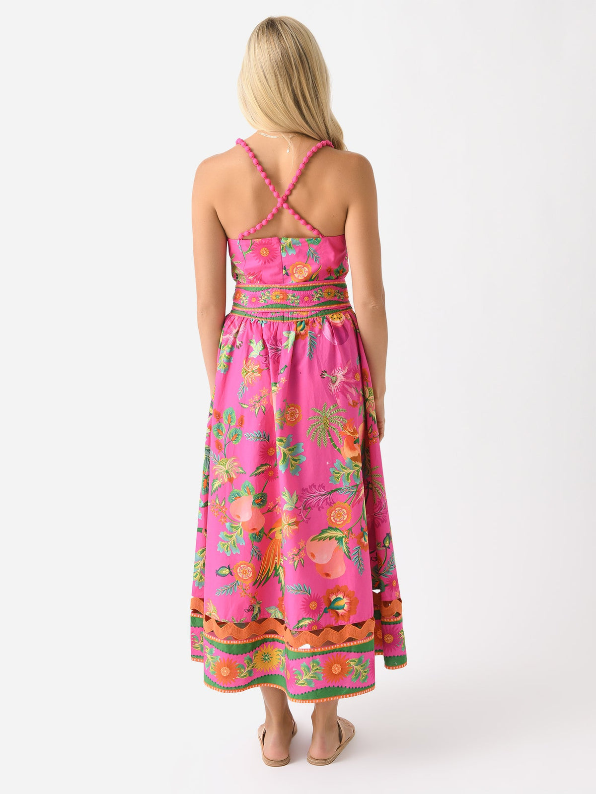 Fruit Garden Midi Dress