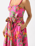 Fruit Garden Midi Dress
