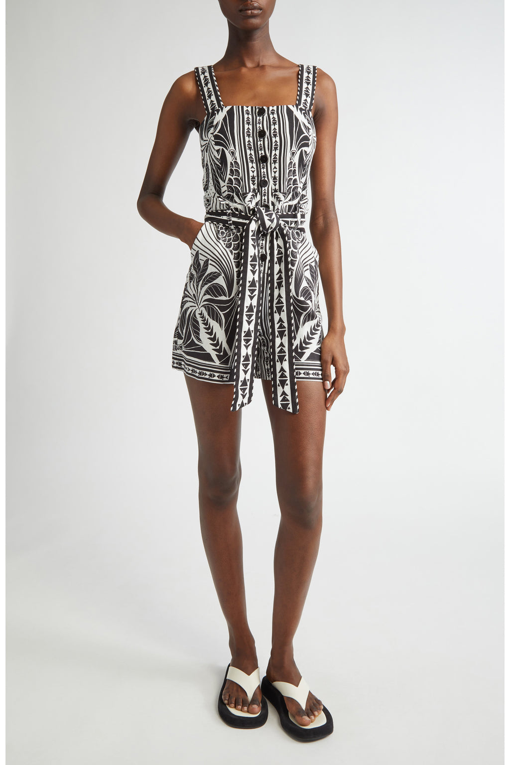 Monochrome Romper