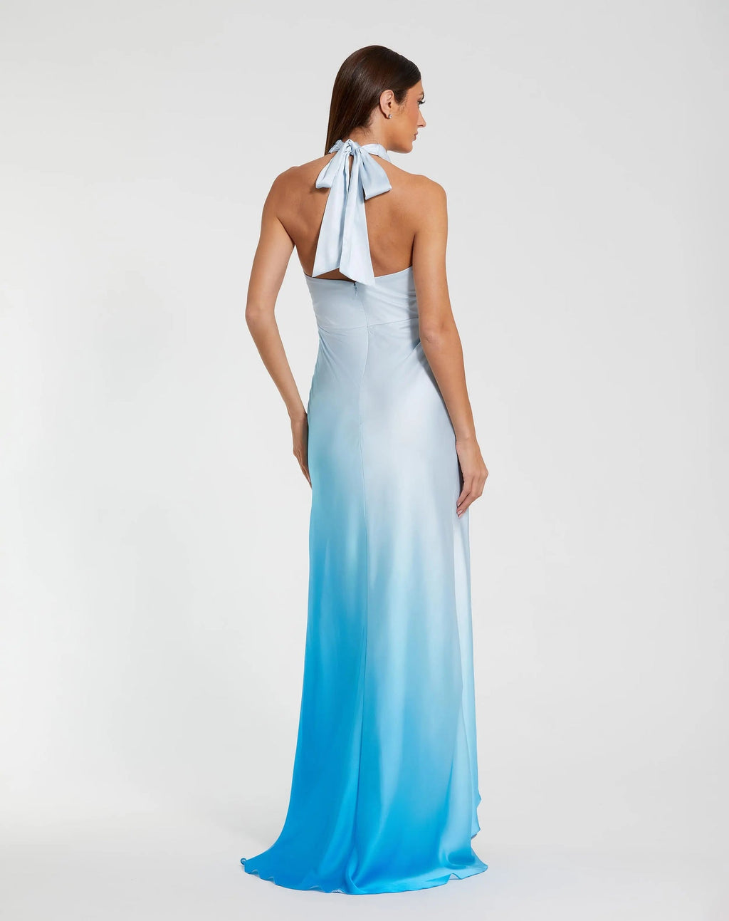 Charmeuse Gown in Blue