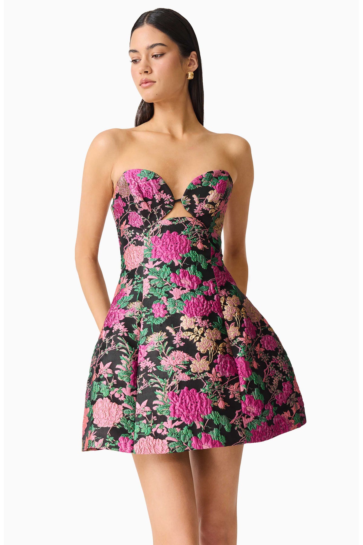 Raisa Jacquard Mini Dress