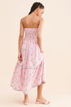 Pia Bow Midi Dress