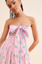 Pia Bow Midi Dress