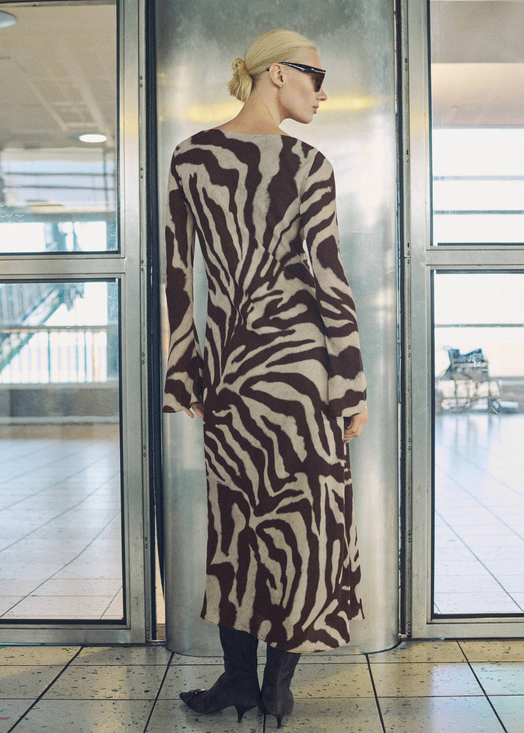 Zebra Maxi Dress