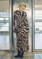 Zebra Maxi Dress