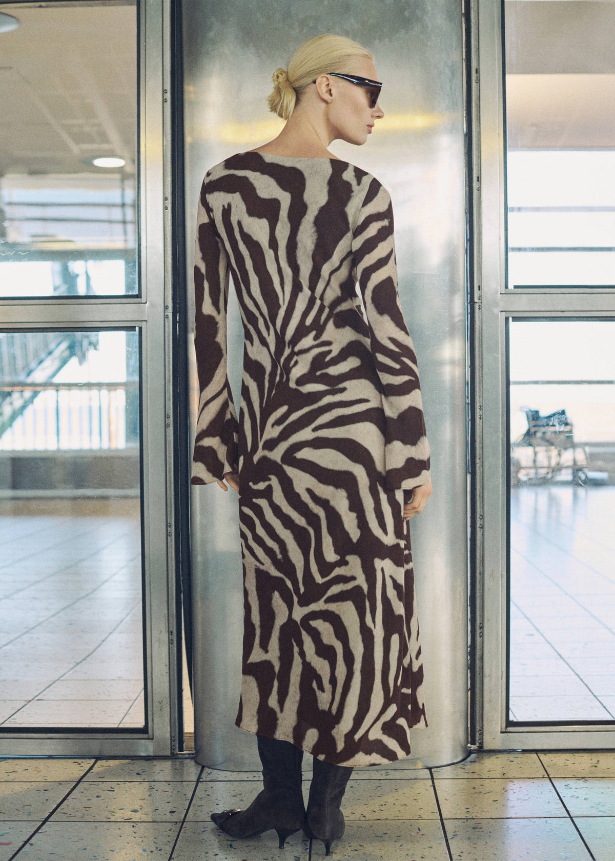 Zebra Maxi Dress