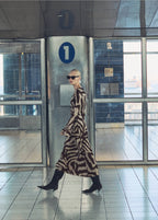Zebra Maxi Dress