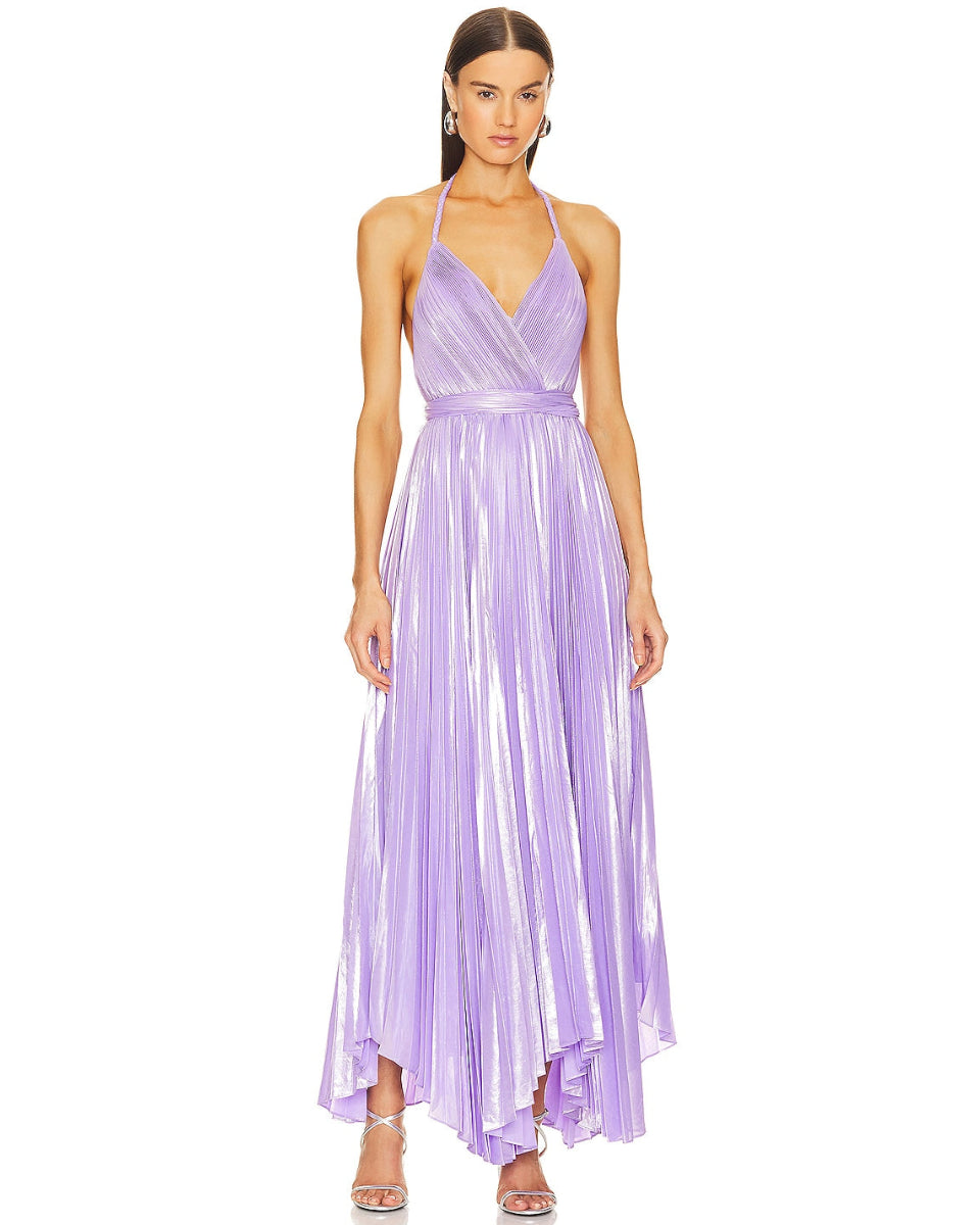 Arista Pleated Gown