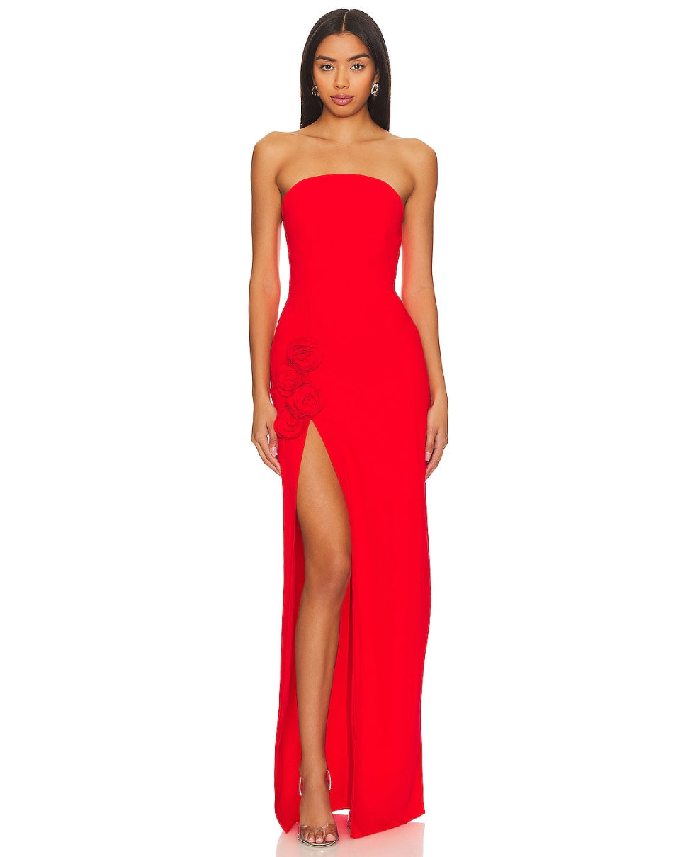 Wolfe Gown in Red
