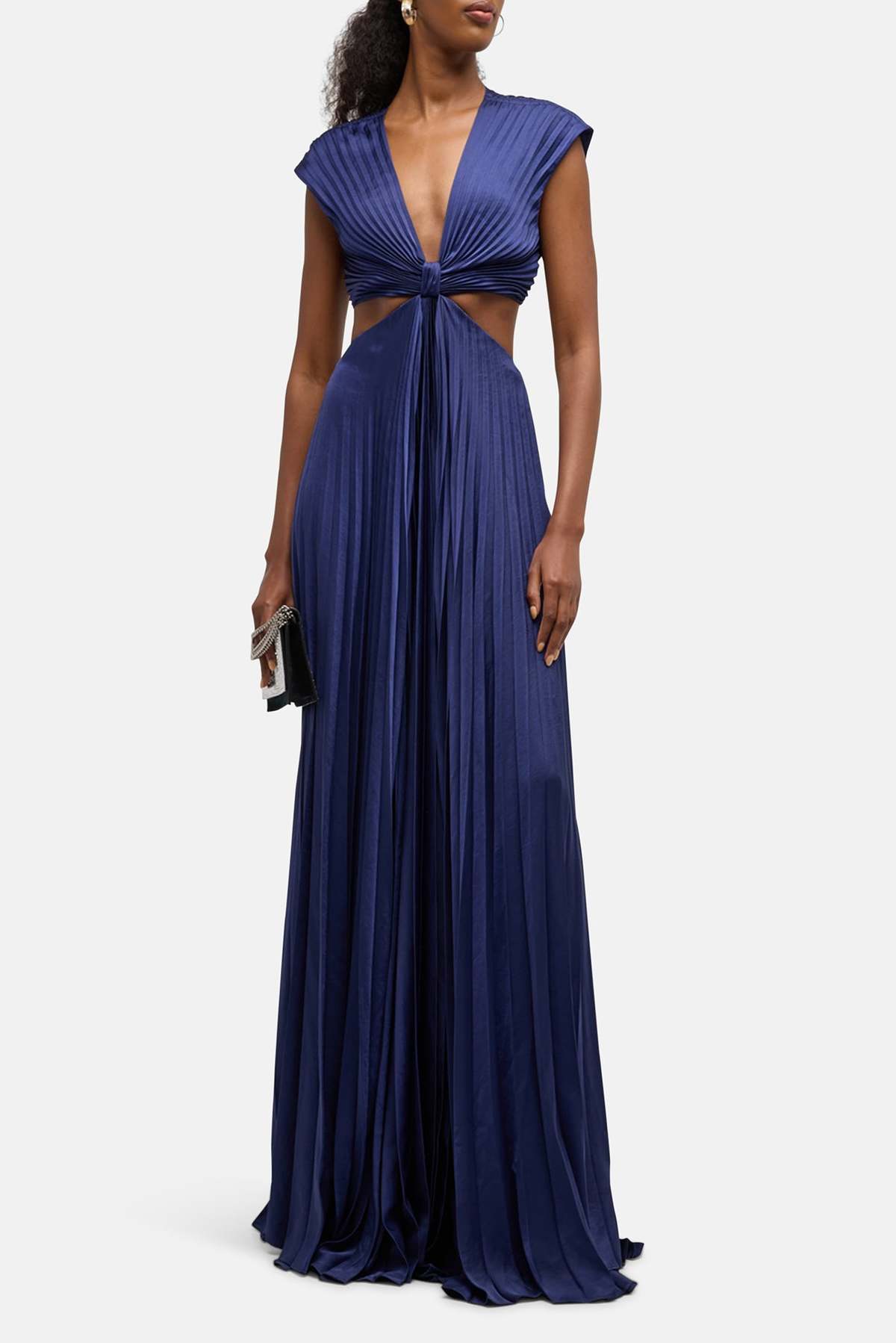 Alejandra Pleated Maxi Dress