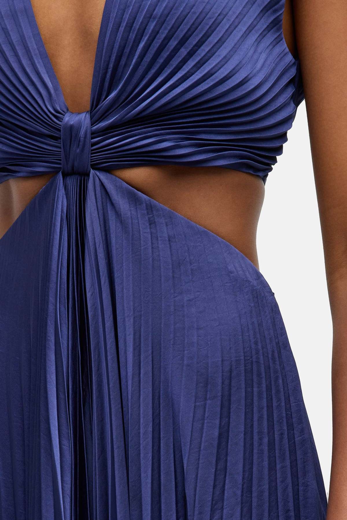 Alejandra Pleated Maxi Dress