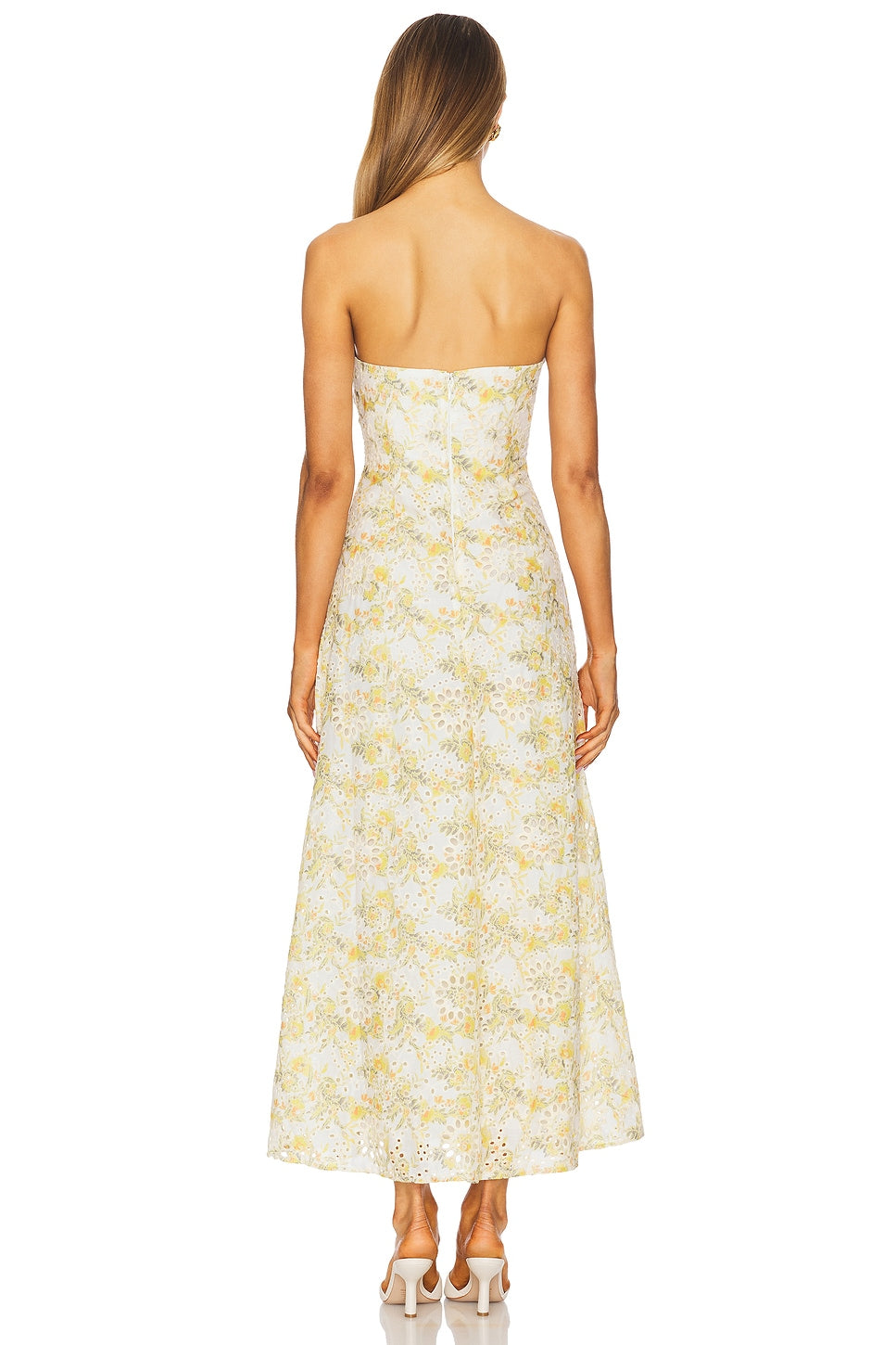 Lora Broderie Maxi Dress