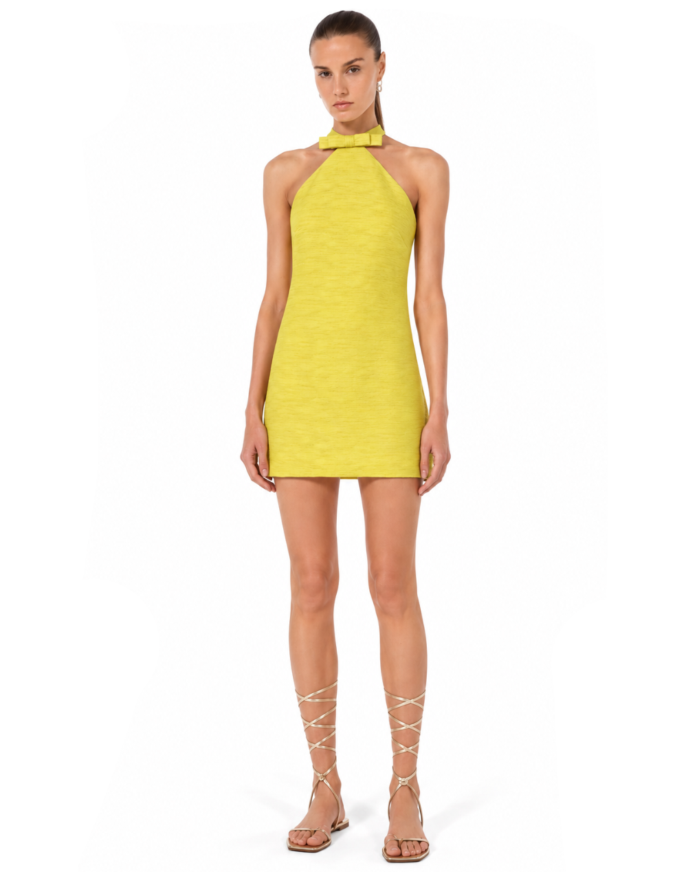 Sahsa Halter Mini Dress