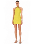 Sahsa Halter Mini Dress