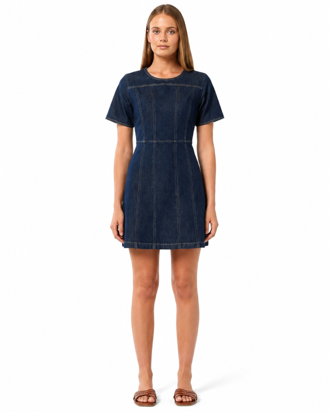 Bleu Denim Mini Dress