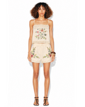 Ecru Embroidered Set