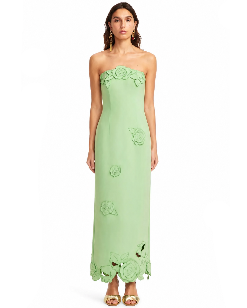 Rayna Maxi Dress in Green