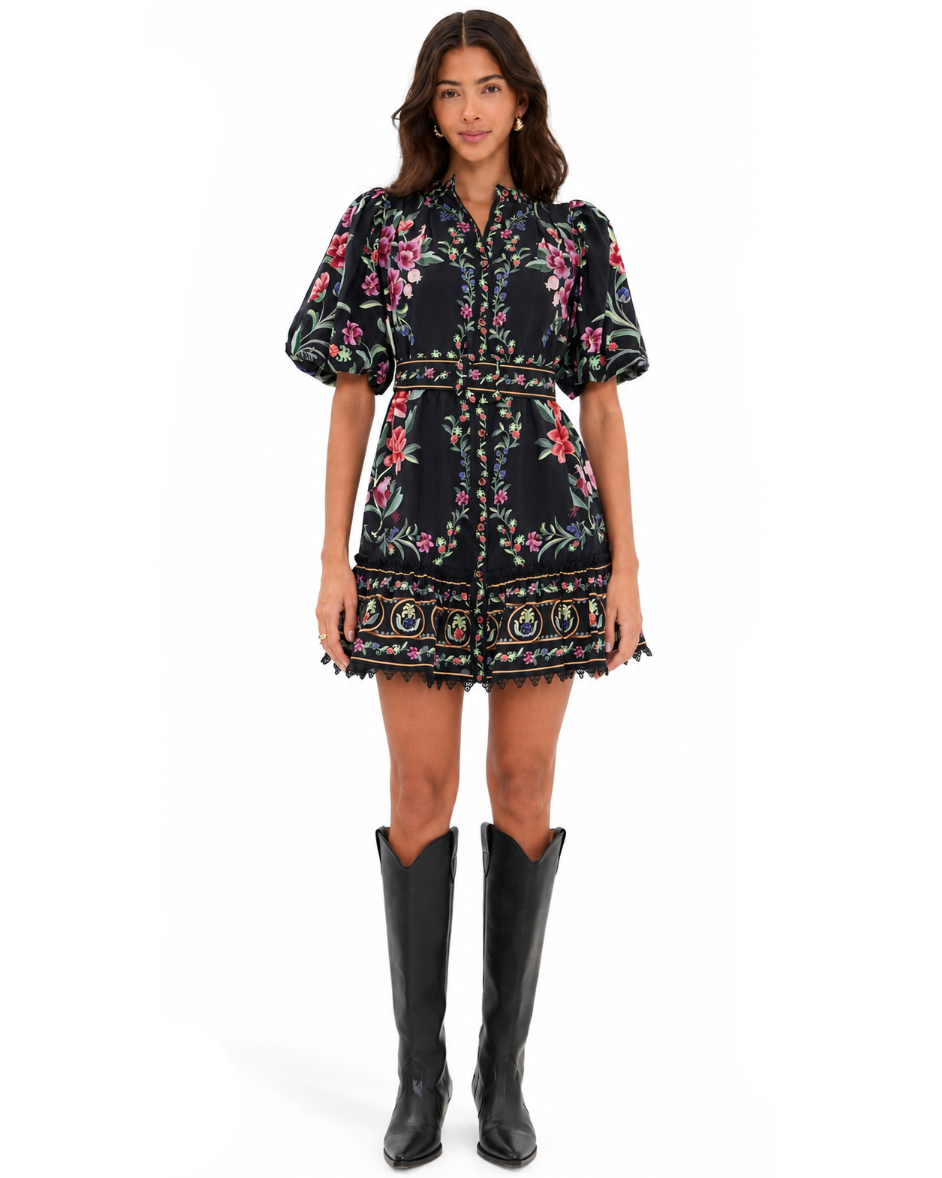 Belle Garden Mini Dress