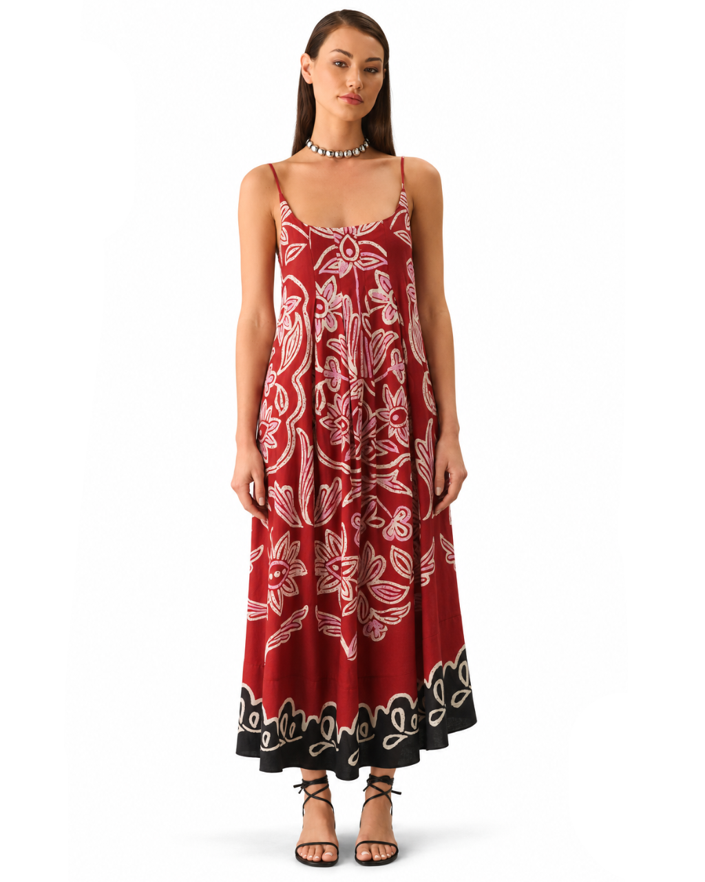 Bordeaux Maxi Dress