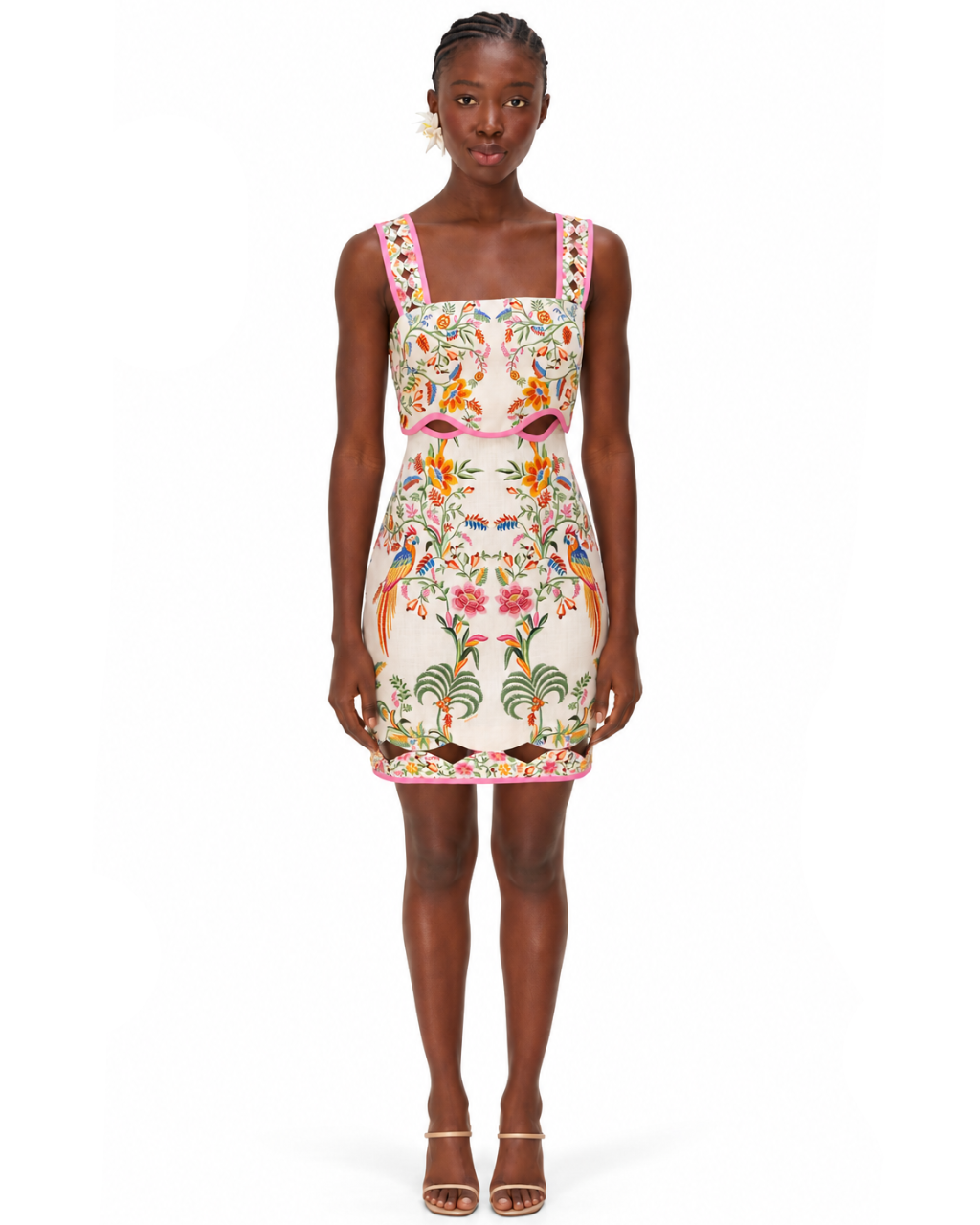 Delicate Forest Mini Dress