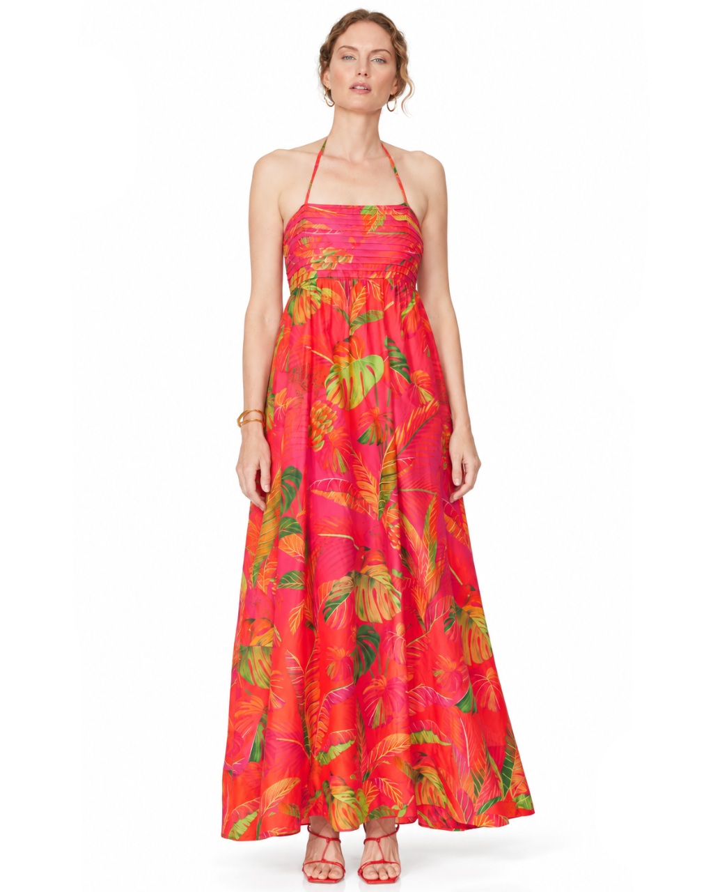 Ombre Forest Maxi Dress