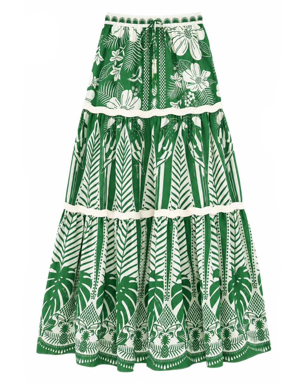Macaw Maxi Skirt