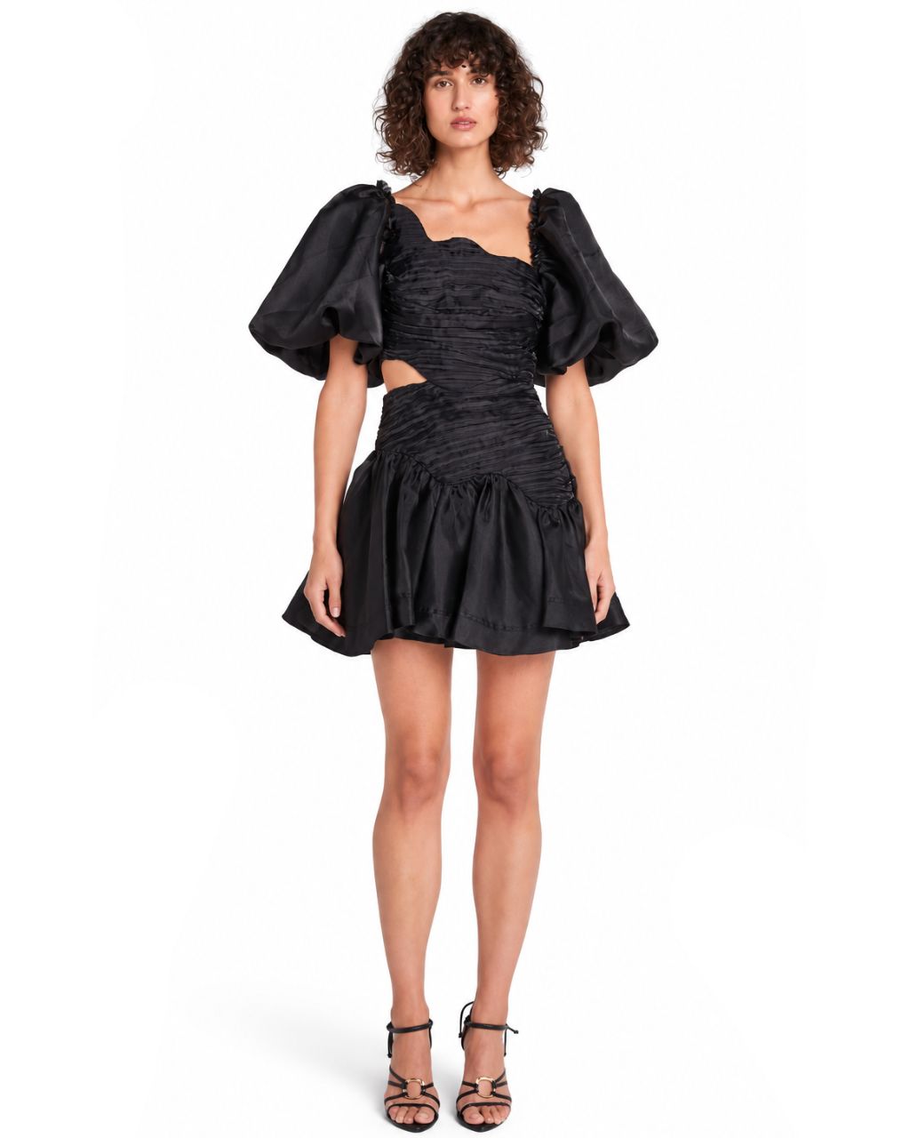Joan Puff Sleeve Mini Dress