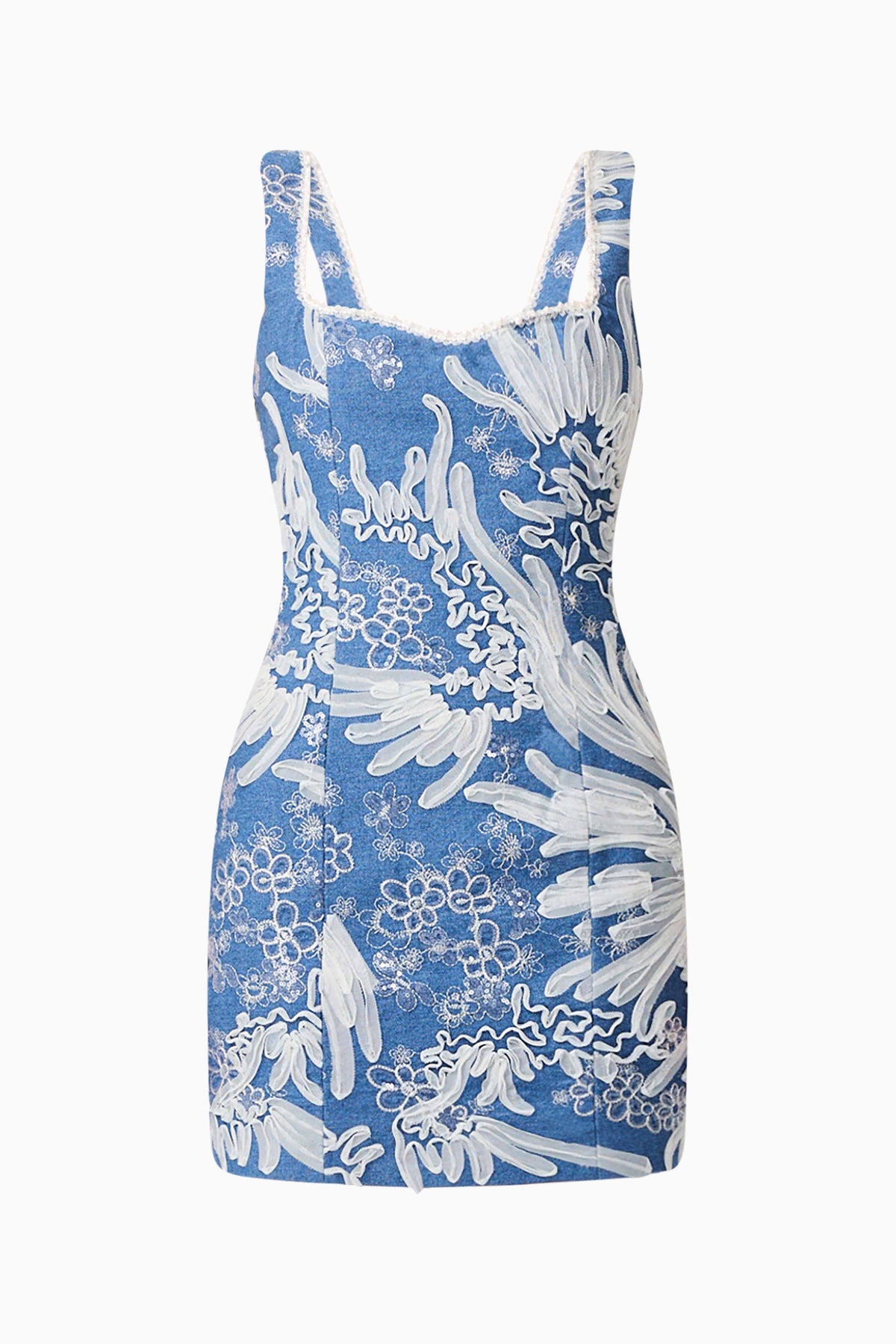 Anneliese Embroidered Mini Dress