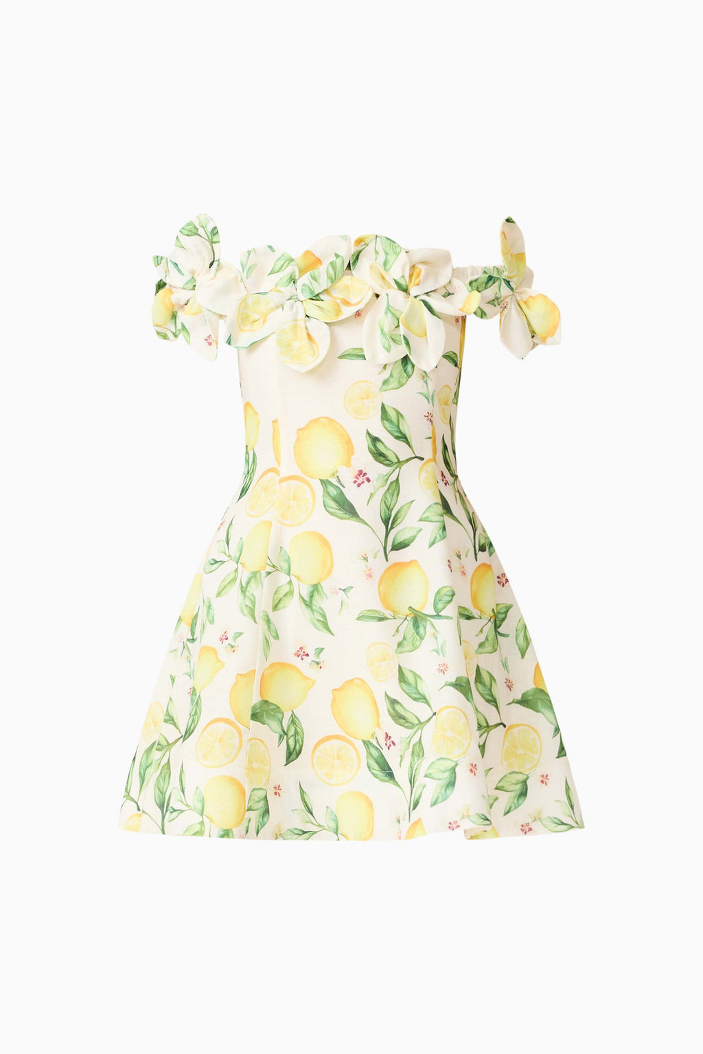 Hana Lemon Mini Dress