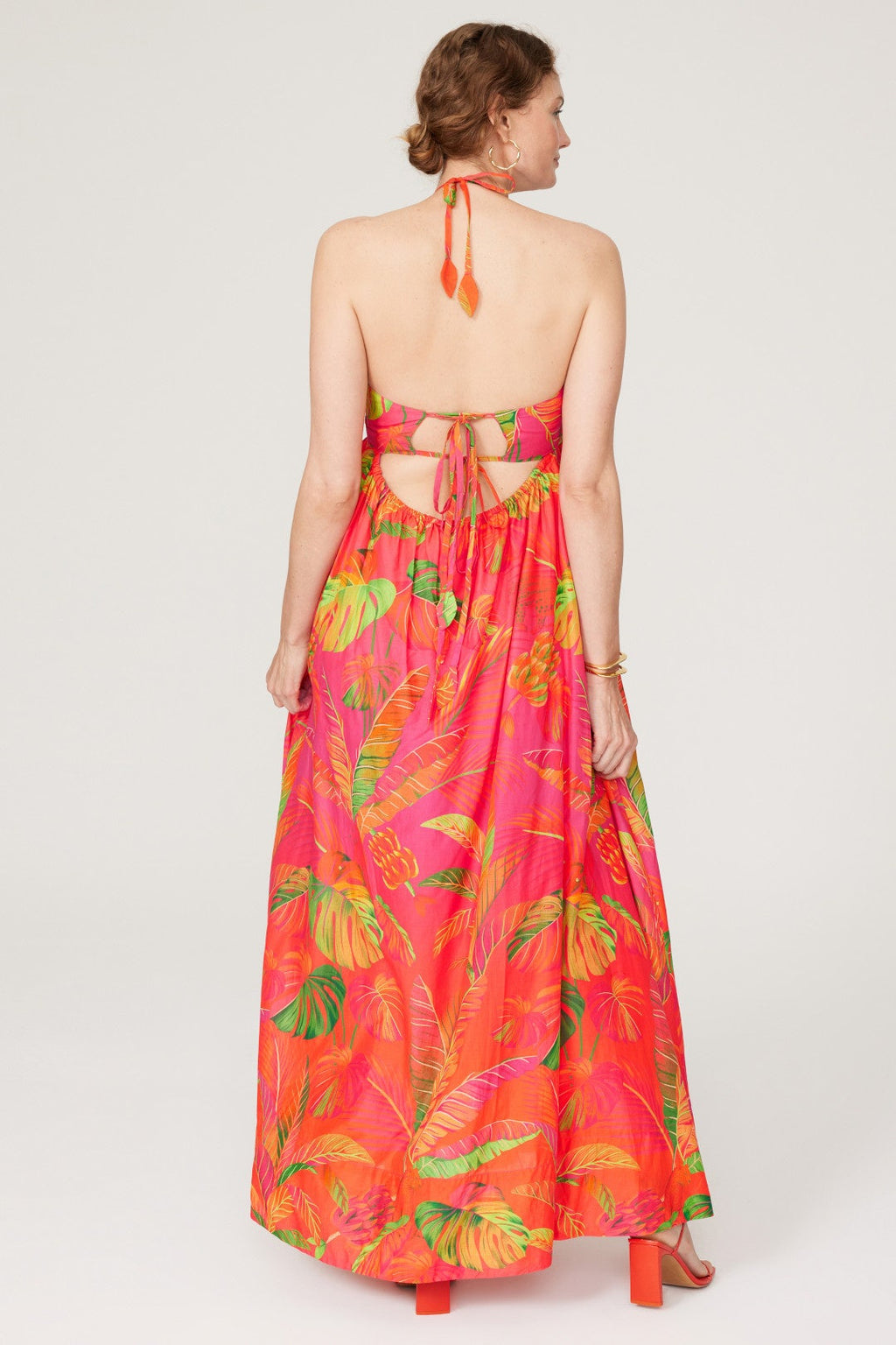 Ombre Forest Maxi Dress