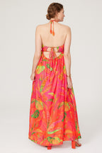 Ombre Forest Maxi Dress