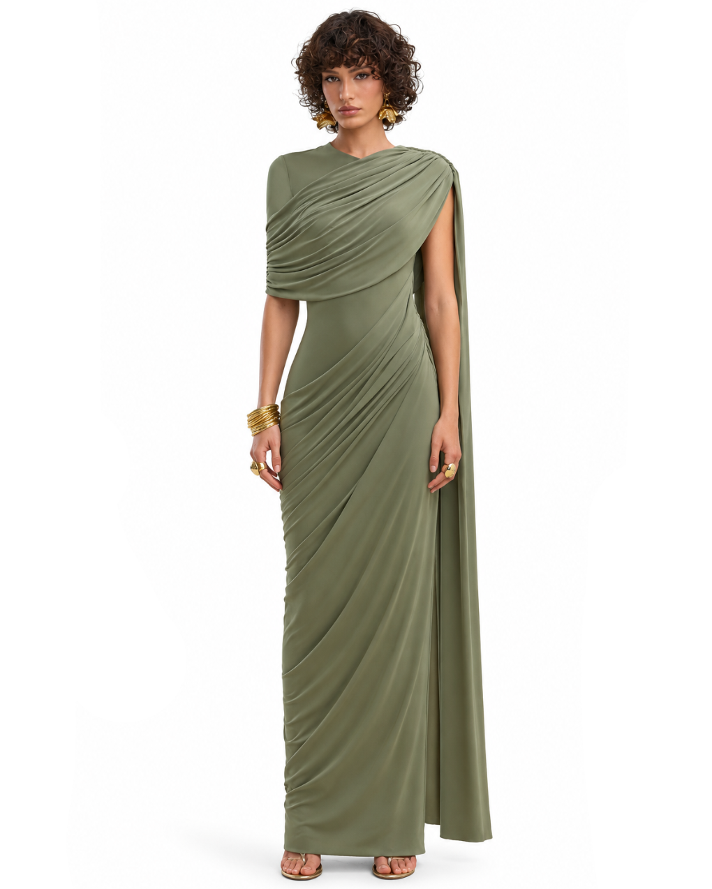 Gisara Drape Gown