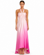 Charmeuse Gown in Pink