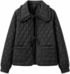 Coal Ruffle Jacket