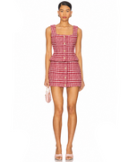 Houndstooth Skirt Set