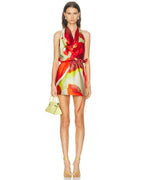 Liora Silk Mini Dress