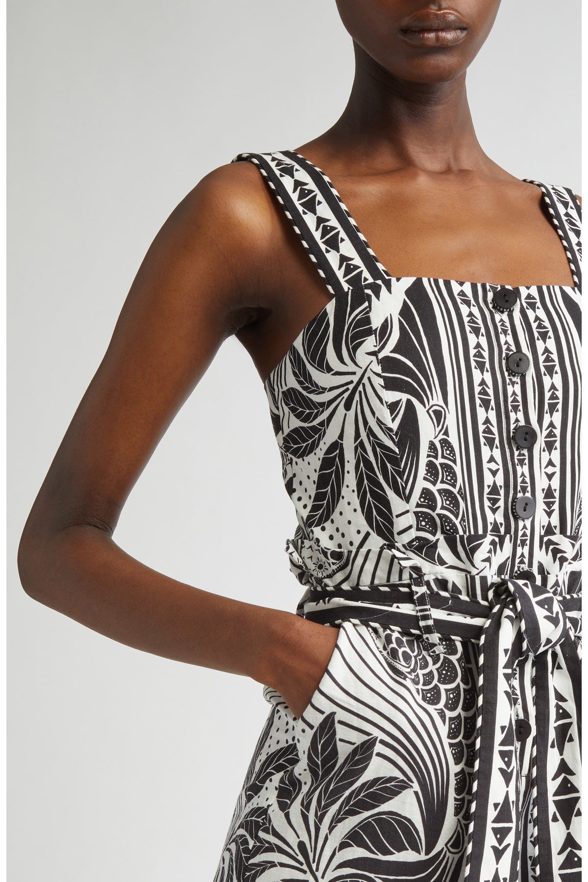 Monochrome Romper