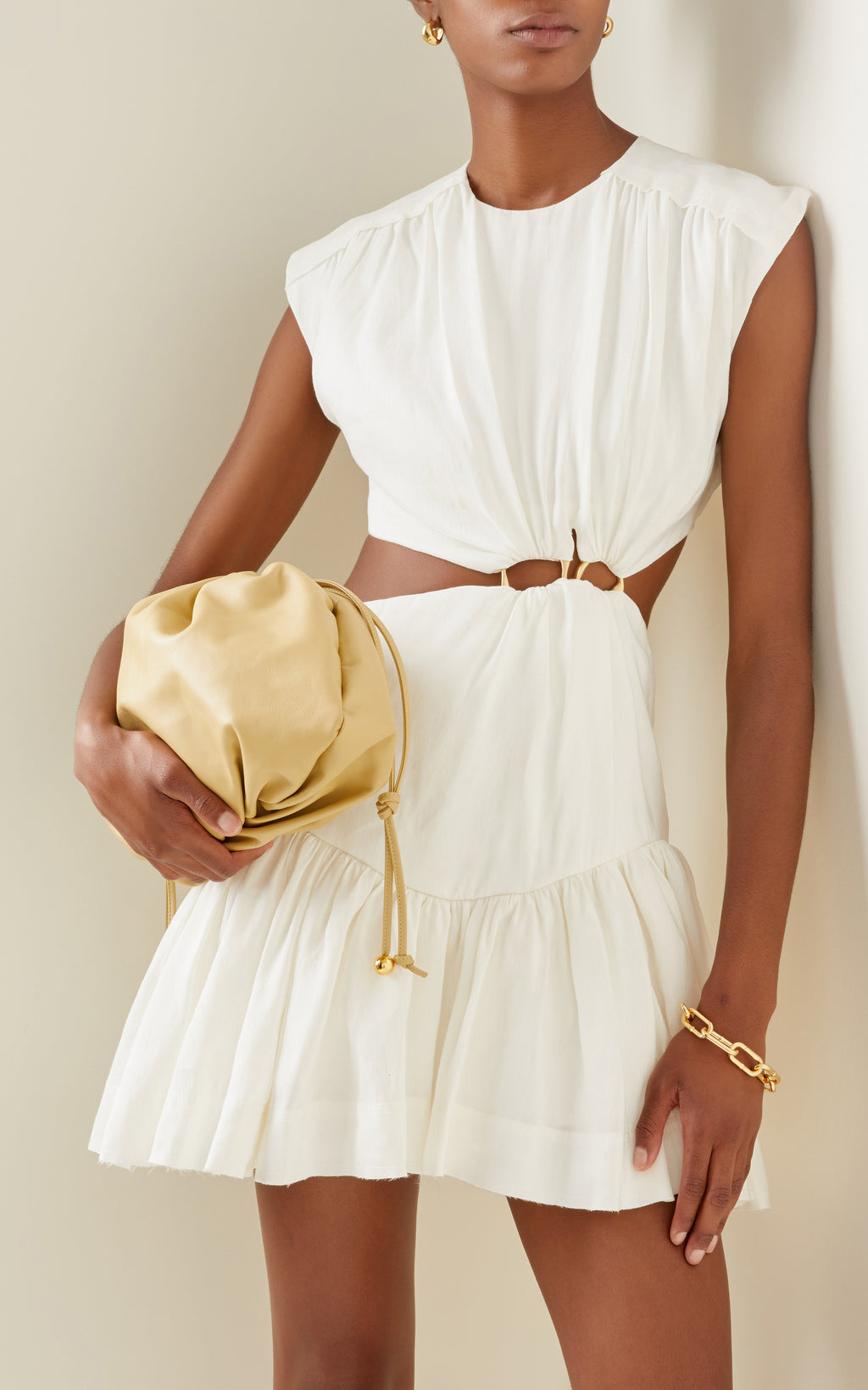 Mempris Cutout Mini Dress