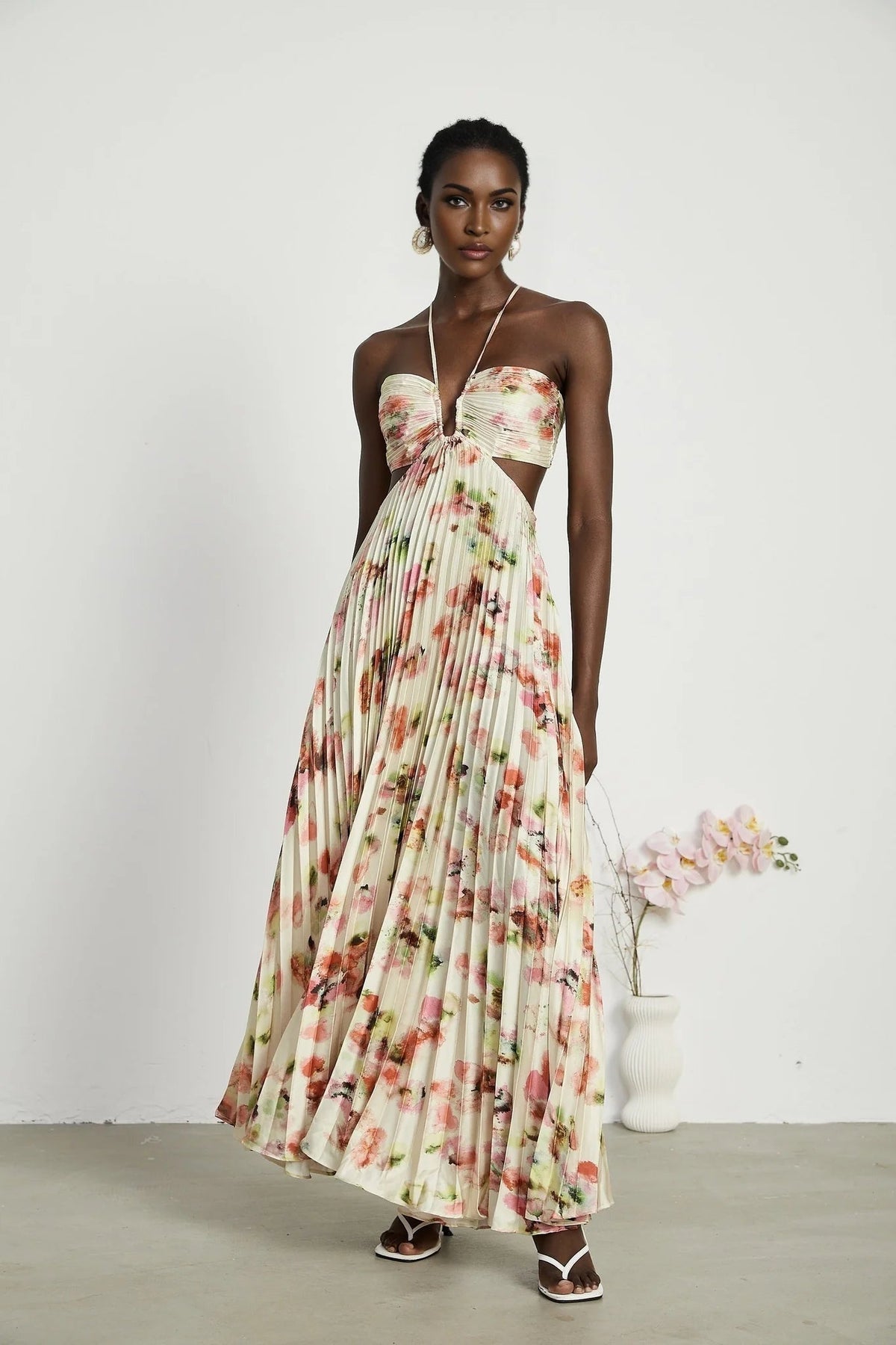 Andrea Floral Maxi Dress