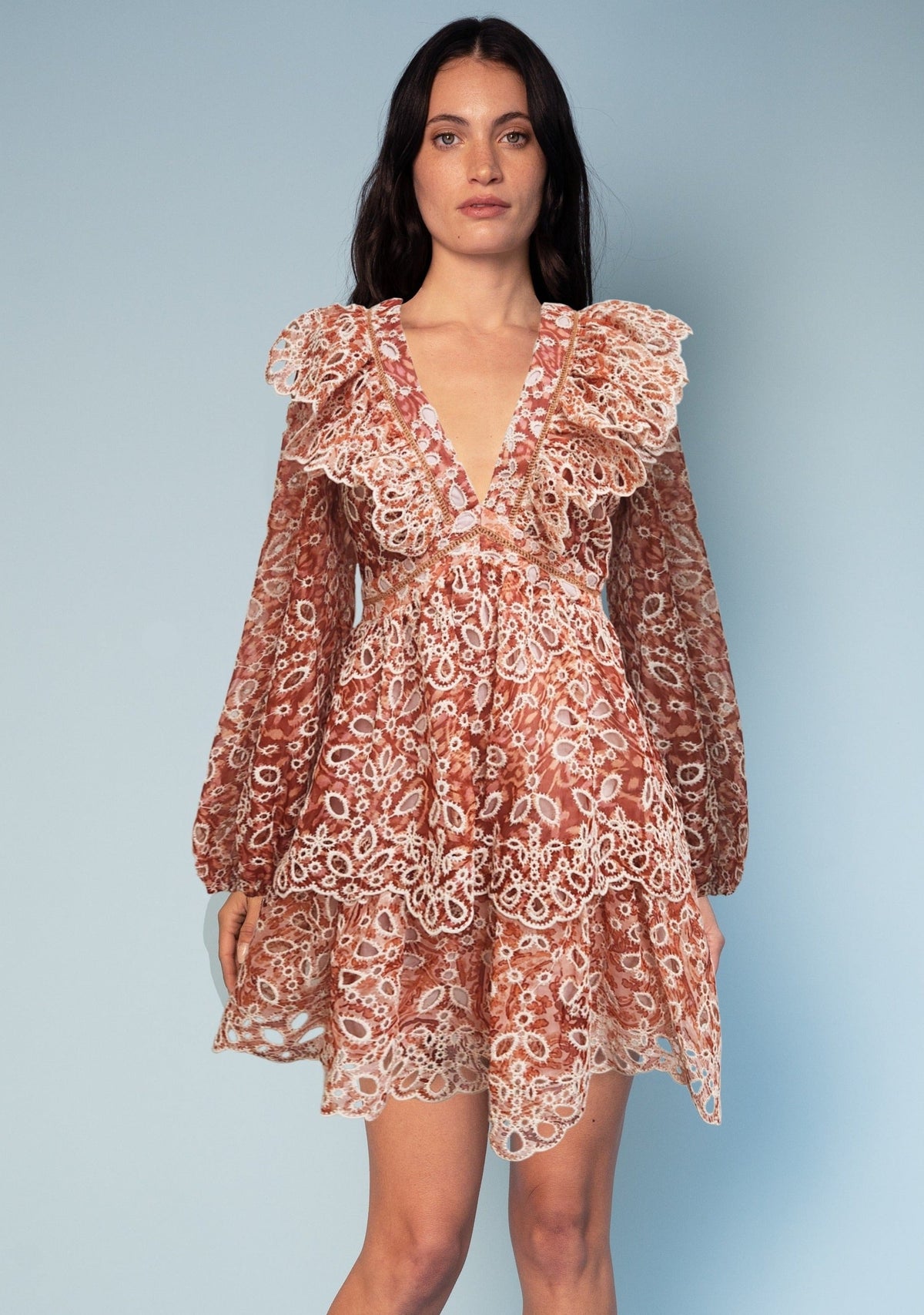 Blair Eyelet Mini Dress