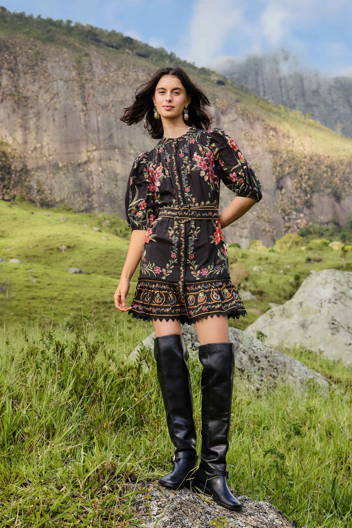 Belle Garden Mini Dress