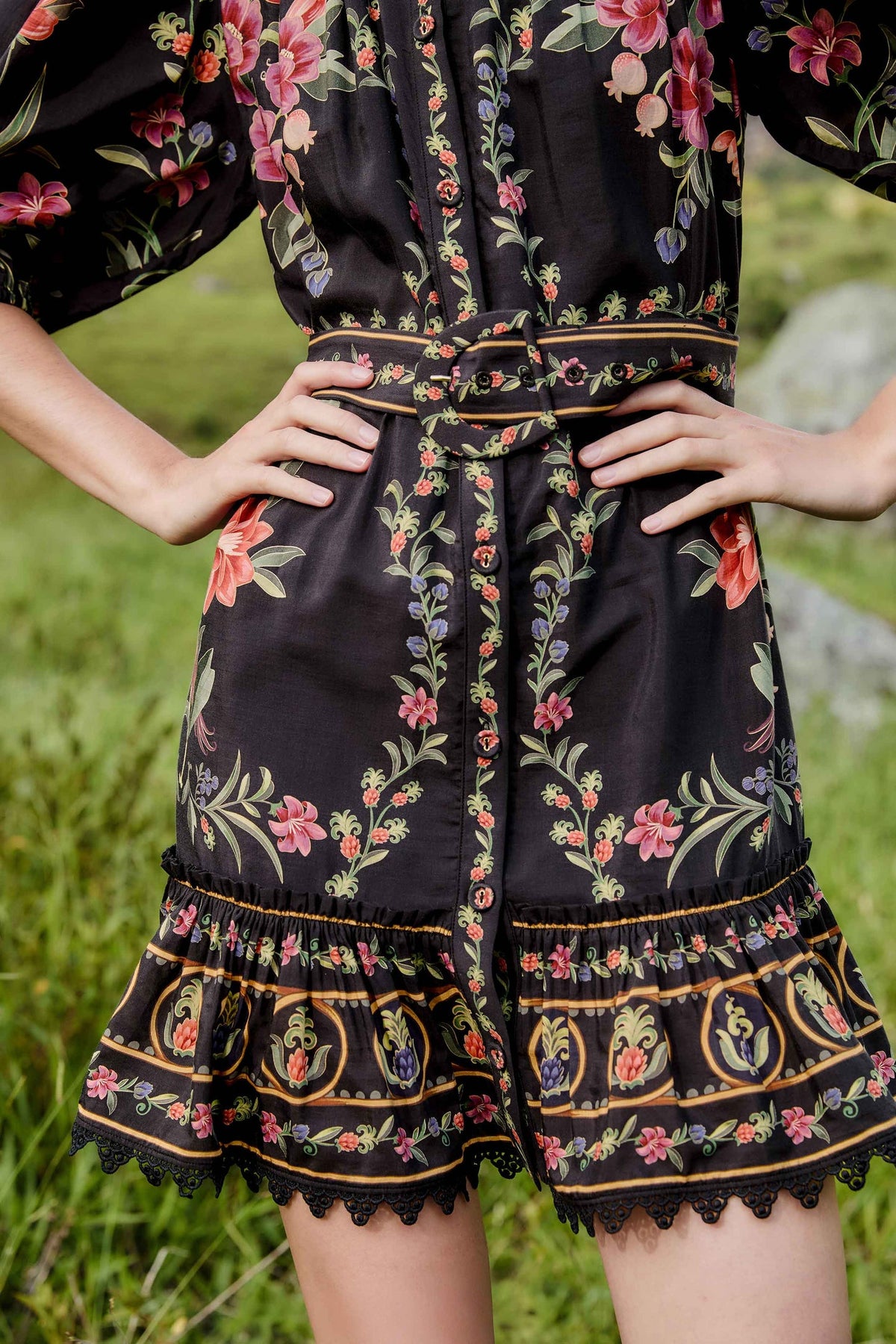 Belle Garden Mini Dress