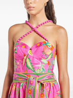 Fruit Garden Midi Dress