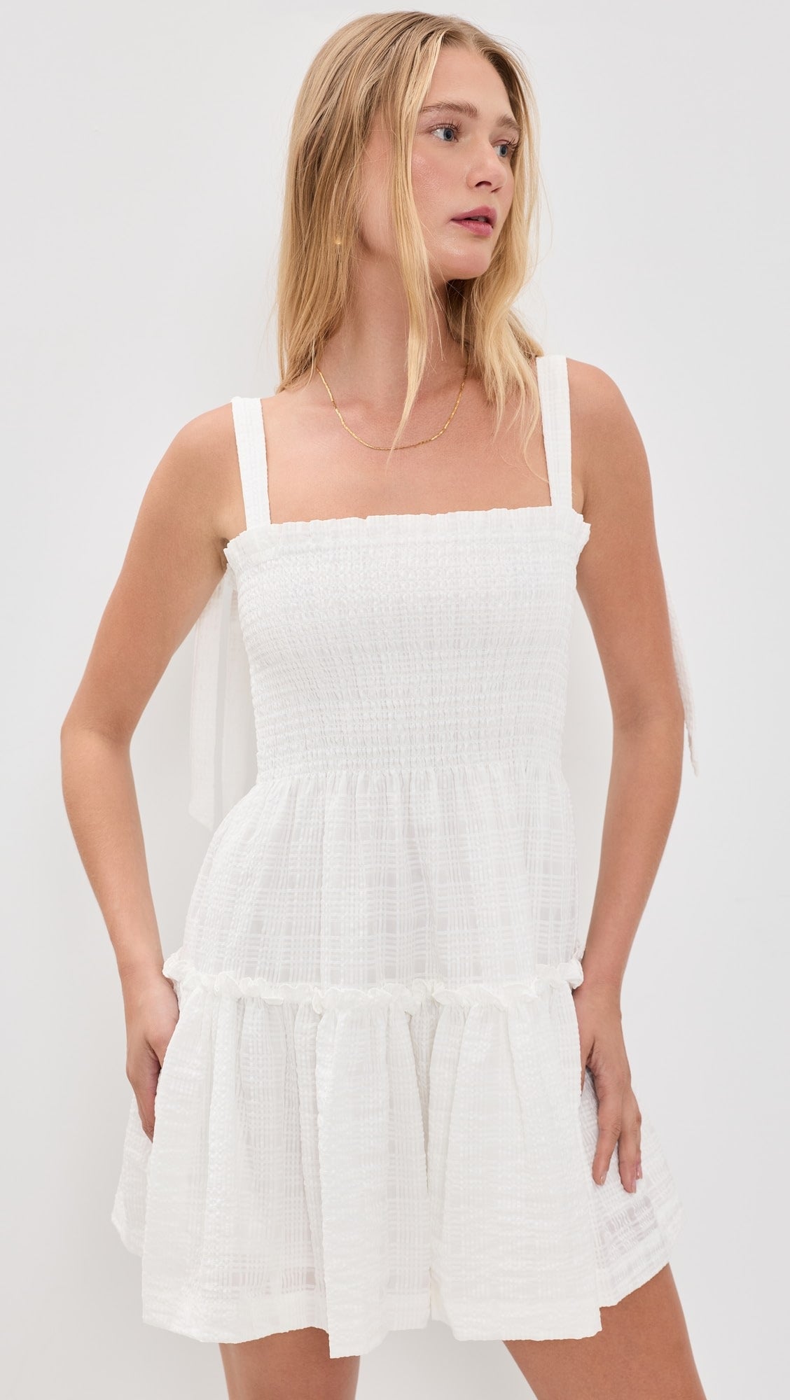 Nap Tie Mini Dress