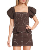 Western Skirt Set